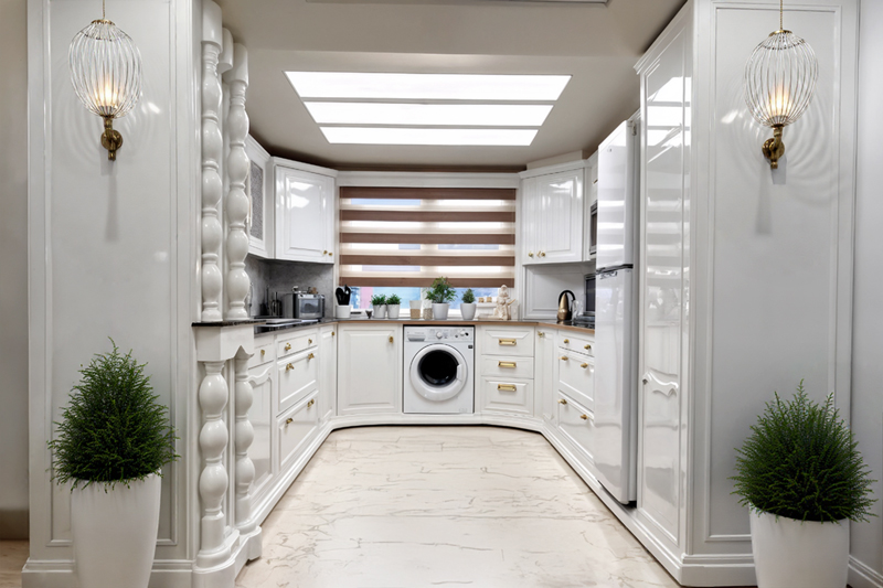 کابینت آشپزخانه انزو سفید