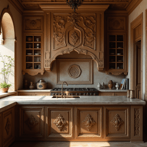 کابینت جنس چوب